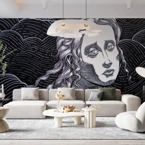 Après décoration par la toile