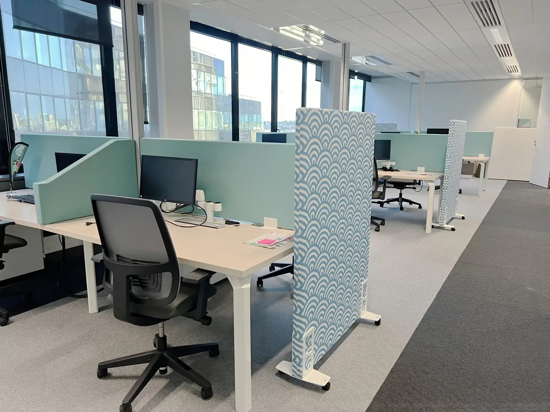 Claustra Acoustique Design | Solution Brevetée Open Space Claustra acoustique moderne bureau open space, design innovant, solution sonore brevetée