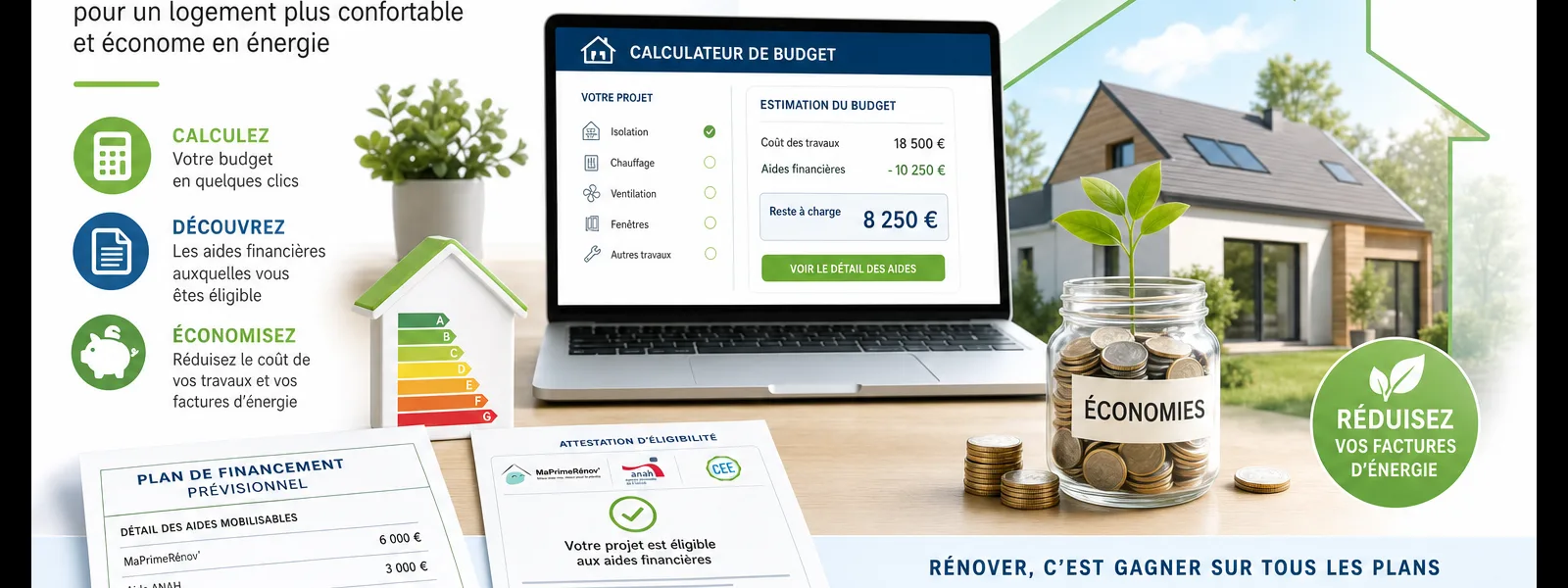 Budget isolation phonique aides MaPrimeRénov ANAH CEE nuisance sonore