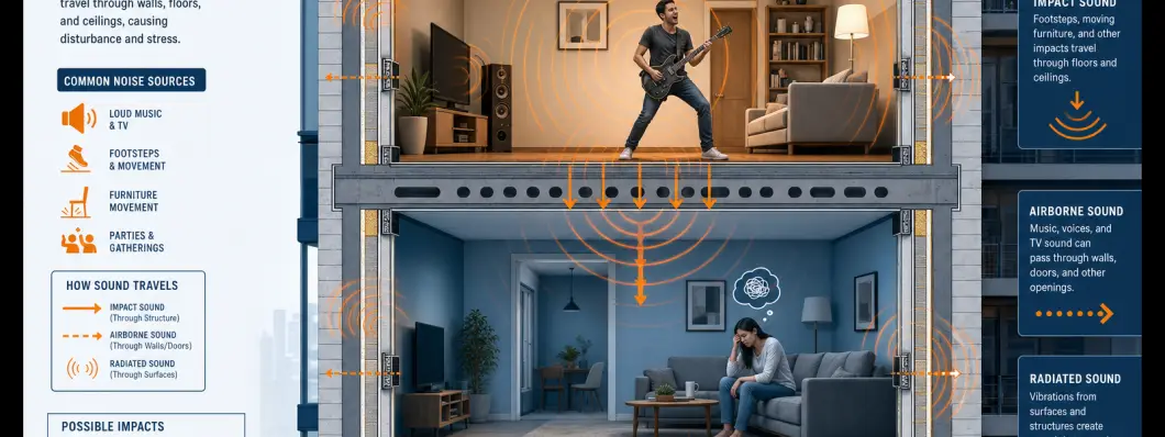 Nuisance sonore voisin droits et solutions techniques